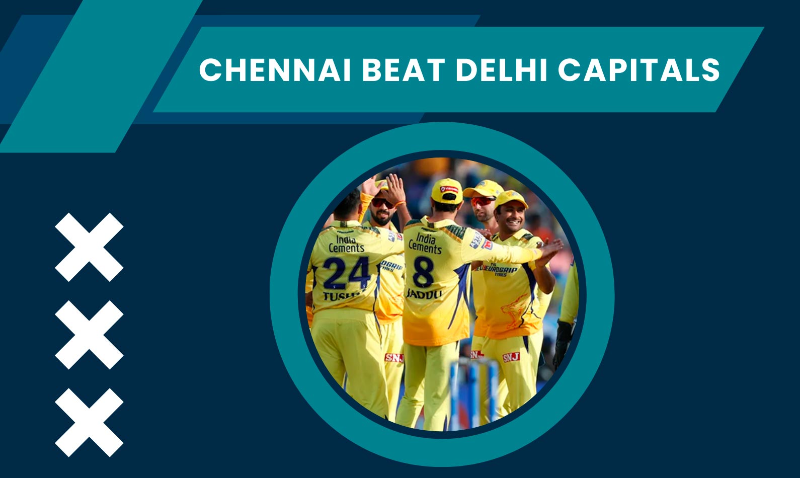 Chennai Finally Secured Their Place on Playoffs After a Thumping win Over Delhi Capitals