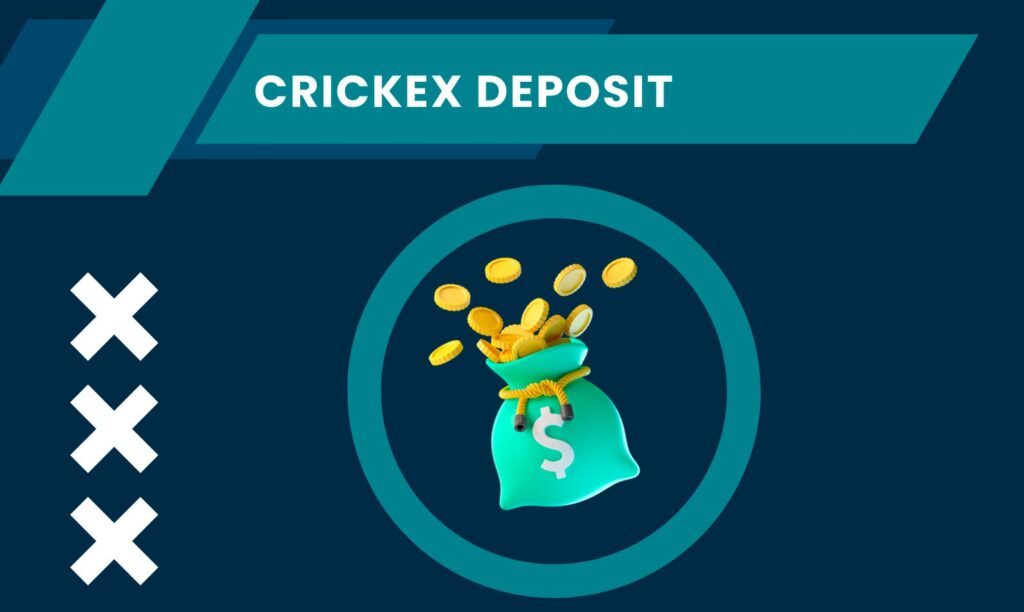 Crickex withdrawal and deposit methods
