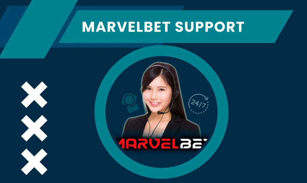 Marvelbet India support is available 24 hours a day