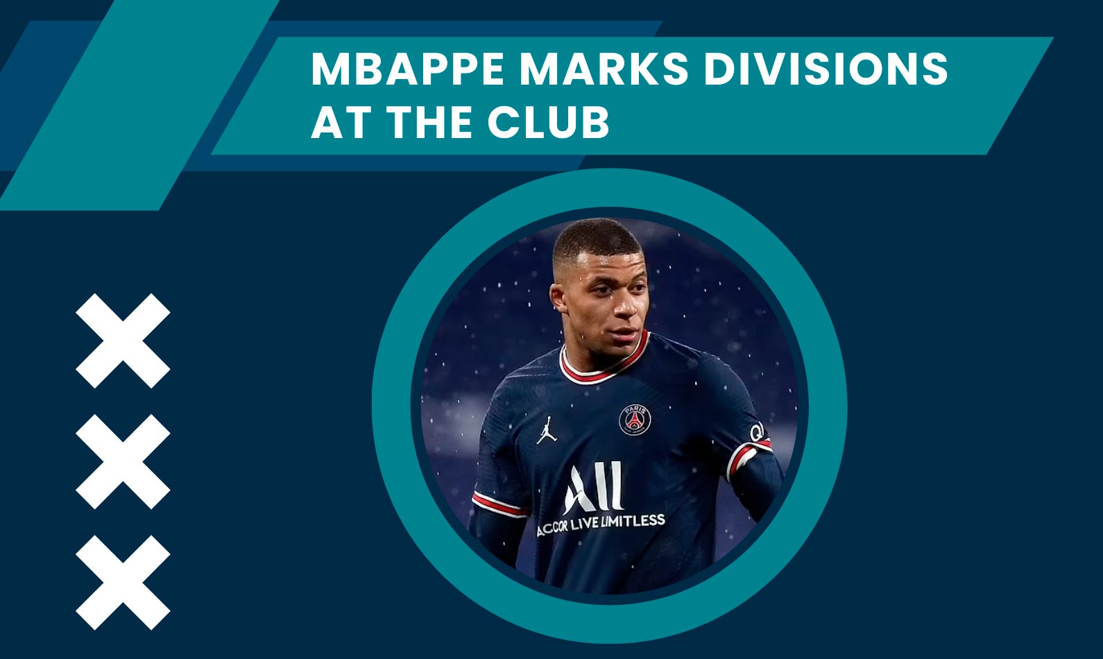 Kylian Mbappe, the extremely talented and highly sought-after French forward